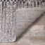 Sable Grey Cream Zebra Ripple Rug by Kalora Interiors