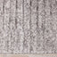 Sable Grey Cream Zebra Ripple Rug by Kalora Interiors