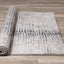 Sable Grey Cream Zebra Ripple Rug by Kalora Interiors