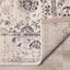 Safi Cream Grey Traditional Border Rug by Kalora Interiors