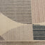 Safi 9524_X101 Cream Circles Area Rug by Kalora Interiors