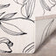 Safi Cream Grey Flower Rug by Kalora Interiors