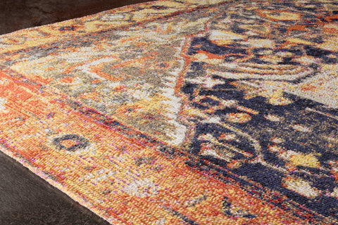 Sara Brimming Courtyard Oriental Style Area Rug by Kalora Interiors