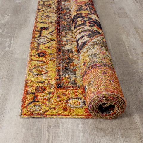 Sara Brimming Courtyard Oriental Style Area Rug by Kalora Interiors