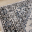 Sara Grey Blue Faded Border Rug by Kalora Interiors