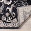 Sara Black Grey Elegant Traditional Rug by Kalora Interiors