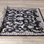 Sara Black Grey Elegant Traditional Rug by Kalora Interiors