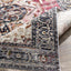 Serene Pink Cream Blue Elaborate Border Rug by Kalora Interiors