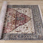 Serene Pink Cream Blue Elaborate Border Rug by Kalora Interiors