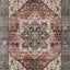 Serene Pink Cream Blue Elaborate Border Rug by Kalora Interiors