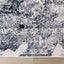 Sidra Blue Grey Chic Transitional Soft Touch Rug by Kalora Interiors