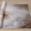 Sidra Cream Orange Foggy Wisps Soft Touch Rug by Kalora Interiors