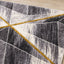Soho Grey White Yellow Shaded Diamonds Rug by Kalora Interiors