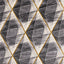 Soho Grey White Yellow Shaded Diamonds Rug by Kalora Interiors