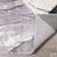 Soho Grey White Geometric Marble Rug by Kalora Interiors