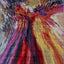 Sovereign B916_0686 Pink Red Yellow Volcano Area Rug by Novelle Home