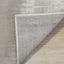 Sylvan Beige Cream Grey Wavy Crossed Lines Rug by Kalora Interior