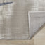 Sylvan Beige Cream Grey Wavy Crossed Lines Rug by Kalora Interior