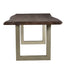 Taj Dining Table | Vinegar Matte | by LH Imports