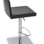 TIFFANY PISTON STOOL KENT BONDED LEATHER BROWN 14