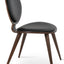 TOKYO CHAIR LEGS BEECH WOOD SEATBACK PLYWOOD AMERICAN WALNUT VENEER H87CM SH46CM D59CM W54CM 74KG COM 05MT 1