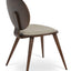 TOKYO CHAIR NUBUCK FABRIC BEIGE RENNA 025 LEGS BEECH WOOD SEATBACK PLYWOOD AMERICAN WALNUT VENEER H87CM SH46CM D59CM W54CM 74KG COM 05MT 9
