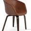 TRIBECA DINING SEAT PLYWOOD DINING AMERICAN WALNUT VENEER PPM S HAZELNUT 502 33 4