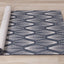 Vista Blue Cream Shell Shapes Indoor/Outdoor Rug by Kalora Interiors