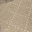 Vista Beige Cream Dot Trellis Indoor/Outdoor Rug by Kalora Interiors