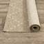 Vista Beige Cream Dot Trellis Indoor/Outdoor Rug by Kalora Interiors
