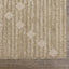 Vista Beige Cream Dot Trellis Indoor/Outdoor Rug by Kalora Interiors