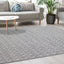 Vista Grey Cream Tribal Indoor/Outdoor Rug by Kalora Interiors