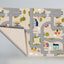 Yokina YOK-56-CITY City Reversible Waterproof Baby Playmat By Viana Inc