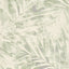 Focus Cream Green Palm Branch Rug by Kalora Interiors