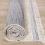 Novato Cream Grey Asymmetrical Lines Rug by Kalora Interiors