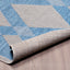 Carnival CAR-2005-GRYBLU Indoor-Outdoor Polypropylene Light Grey Blue Area Rug By Viana Inc