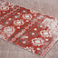 Carnival CAR-2006-RED Indoor-Outdoor Polypropylene Light Grey Red Area Rug By Viana Inc