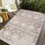 Carnival CAR-2006-SAND Indoor-Outdoor Polypropylene Ivory Sand Area Rug By Viana Inc