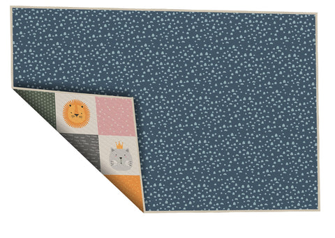 Yokina YOK-56-CRITTERS Critters Reversible Waterproof Baby Playmat By Viana Inc