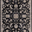 Sara Black Grey Elegant Traditional Rug by Kalora Interiors