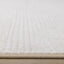 Ella Cream Carved Pile Plush Rug by Kalora Interiors