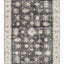 Aura Washable Spill Proof Charcoal Beige Multi Area Rug by Viana