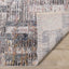 Evora Cream Grey Blue Pink Yellow Distressed Geometric Rug by Kalora Interiors