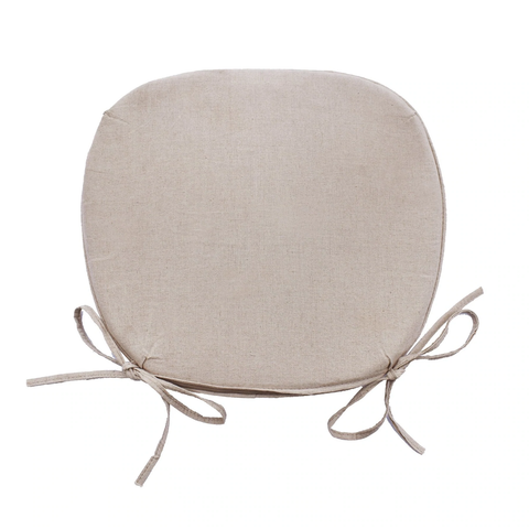 Seat Cushion For Crossback Chair | Linen | by LH Imports