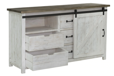 Provence 3 Drawer Dresser Door With 1 Door by LH Imports
