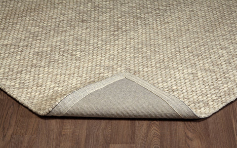 Chinook CHIN-08-IVORY Handmade Wool Ivory Area Rug By Viana Inc