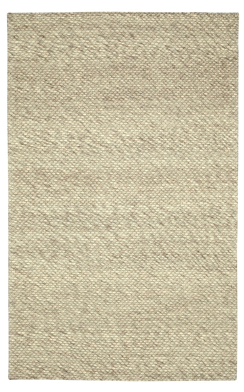 Chinook CHIN-08-IVORY Handmade Wool Ivory Area Rug By Viana Inc