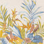 Belle Blue Pink Yellow Green Tropical Plant Rug by Kalora Interiors
