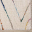 Bora Cream Rainbow Zig Zag Stripes Rug by Kalora Interiors