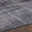 Luxe LUX-187DGRY Hand Loomed Wool Viscose Dark Grey Area Rug By Viana Inc